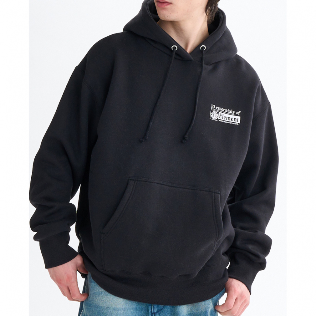 ESSENTIAL HOOD(ブラック-M)