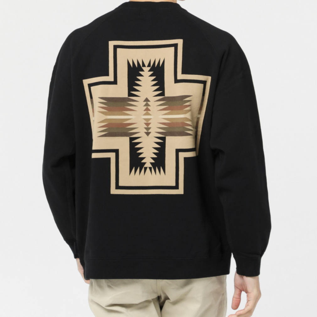 Raglan Back Print Sweat Pullover (Unisex)