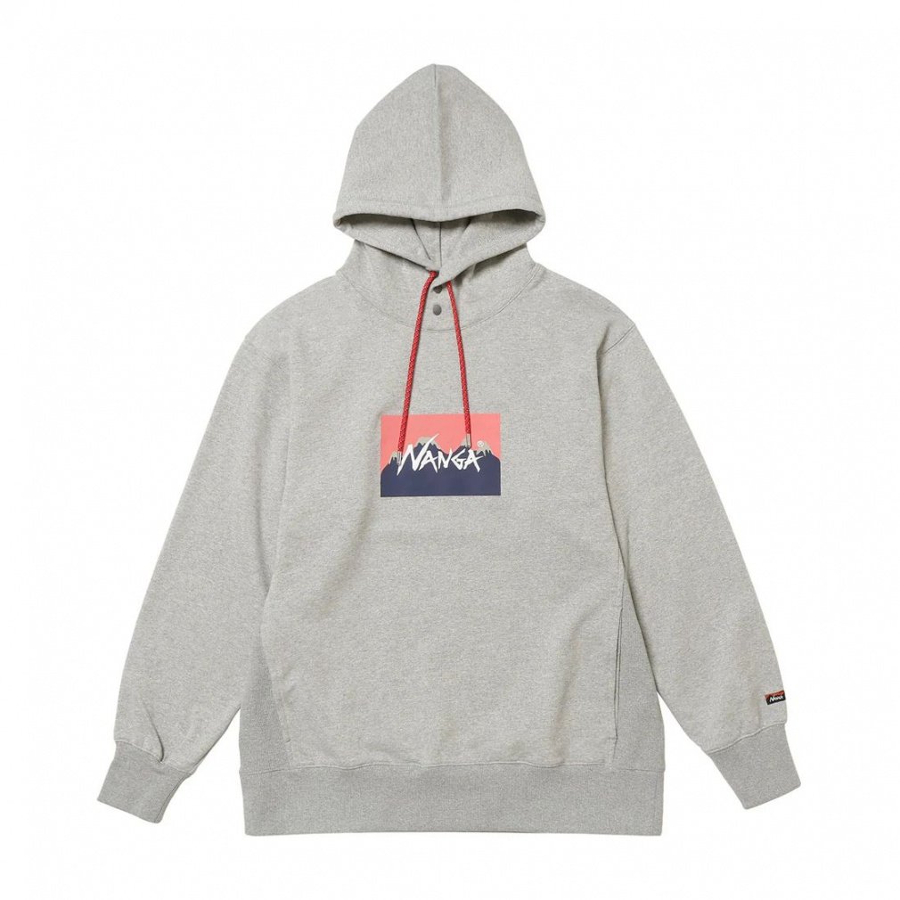 ECO HYBRID NANGA LOGO HOODIE｜Alpen Online