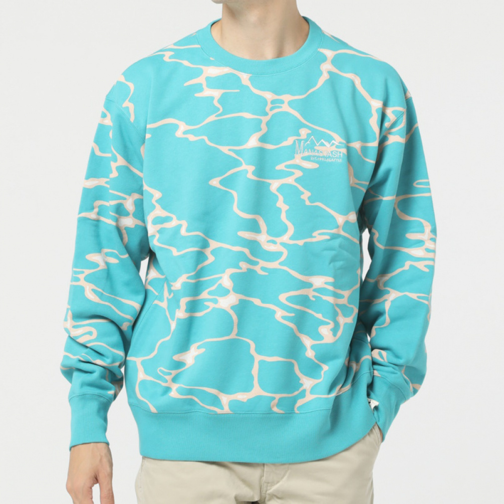 マナスタッシュ メンズ アウトドア スウェット LITHIUM CREWNECK SWEAT