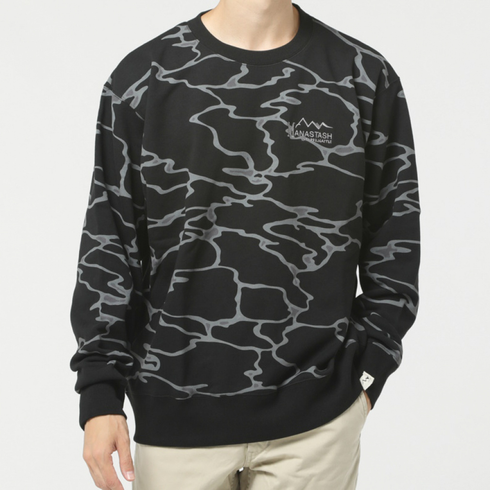 マナスタッシュ メンズ アウトドア スウェット LITHIUM CREWNECK SWEAT