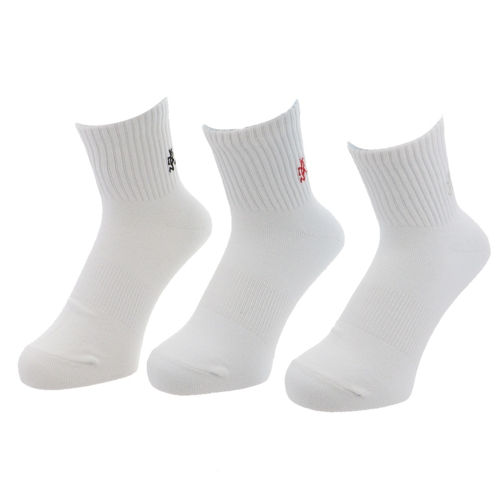 BASIC SHORT SOCKS(ホワイト-23-25cm)