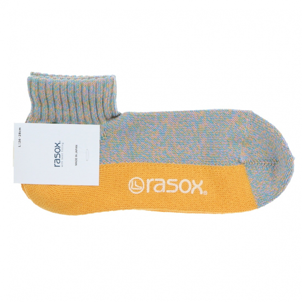 メランジカラー・アンクル(イエロー-S)