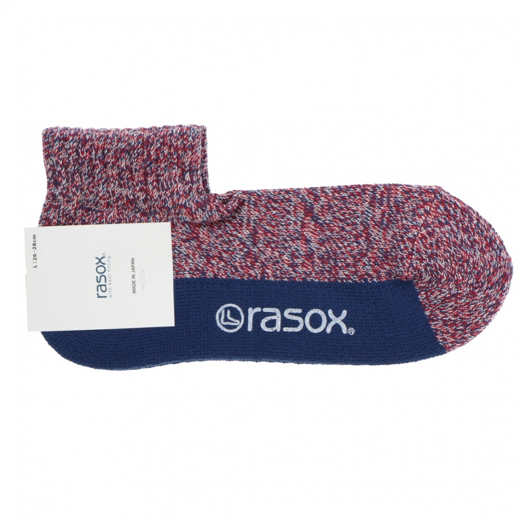 メランジカラー・アンクル(ネイビー-S)