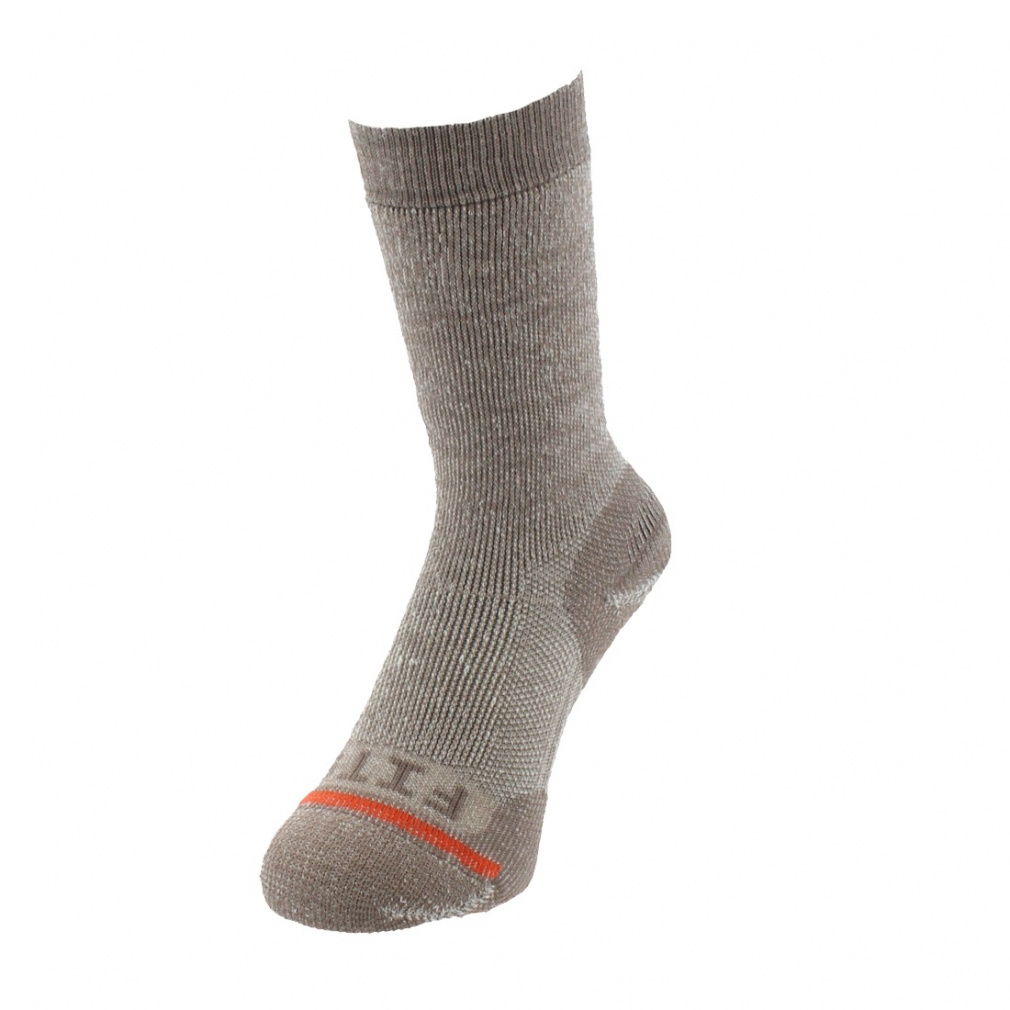 フィッツ ミディアムラグドクルー(ブラウン-S)