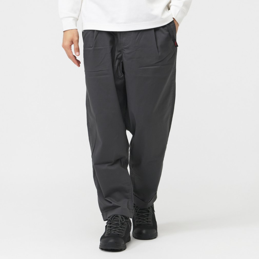 グラミチ メンズ アウトドアカジュアル ロングパンツ T/C TWILL TUCK