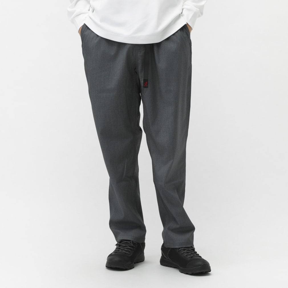 GABARDINE EASY TAPERED PANT(グレー-M)