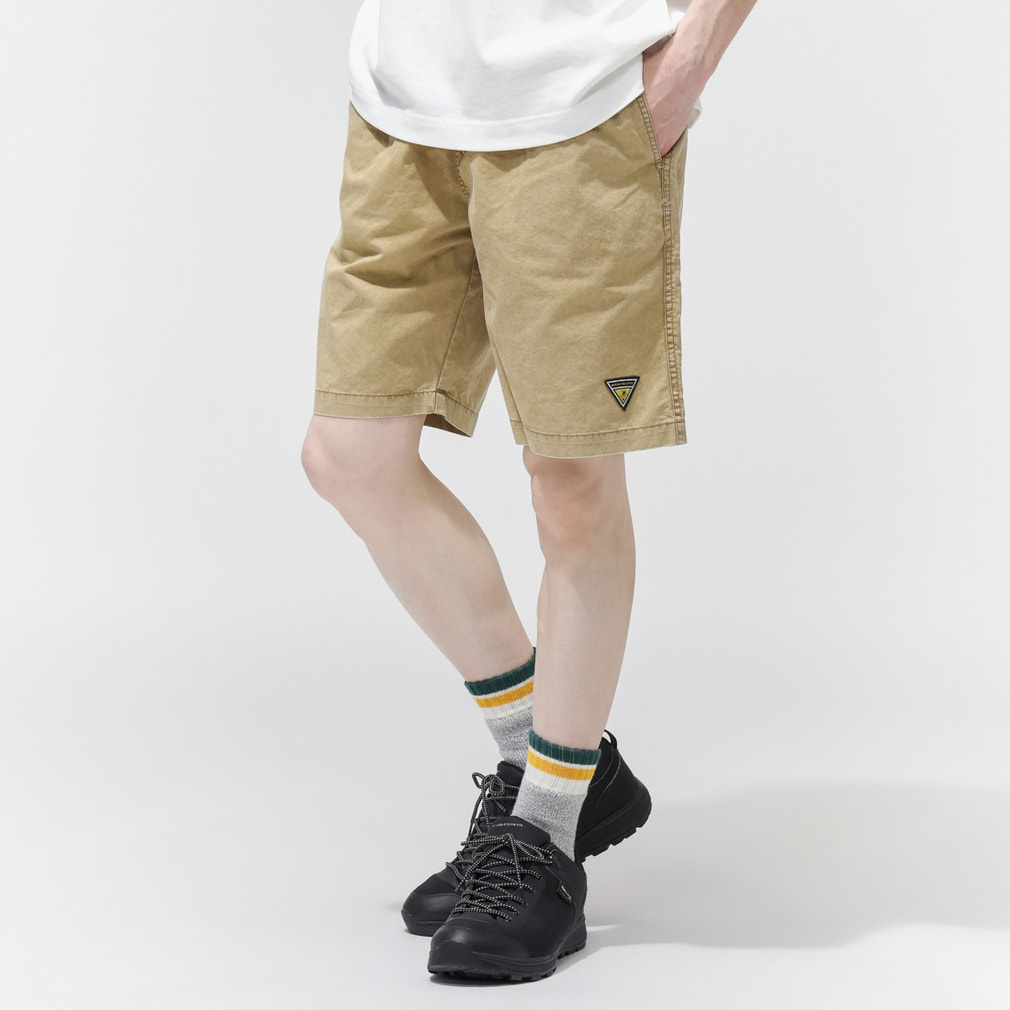 ショートパンツ(ベージュ-M)