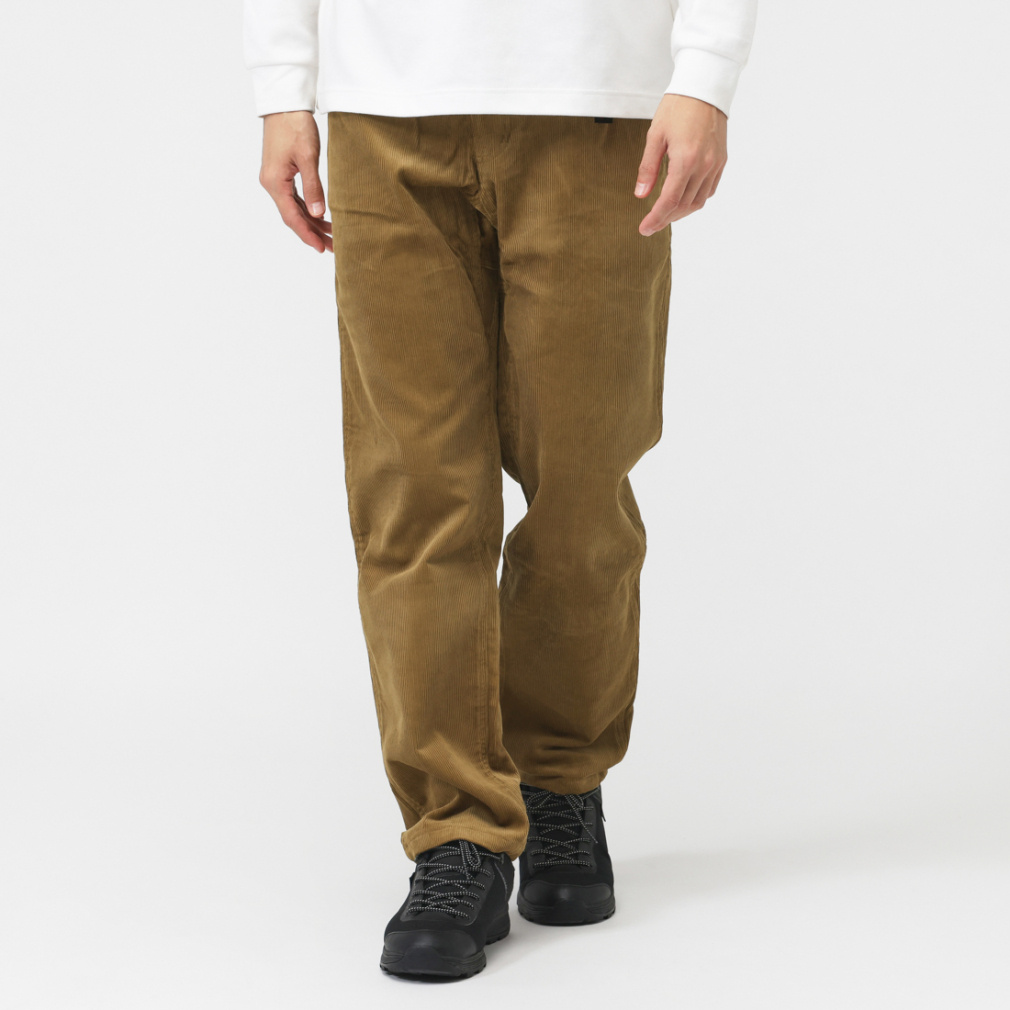 everyone corduroy pants (CAMEL)　サイズL グラミチ メンズ アウトドアカジュアル ロングパンツ CORDUROY