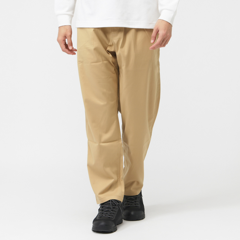 GABARDINE EASY TAPERED PANT(ベージュ-S)