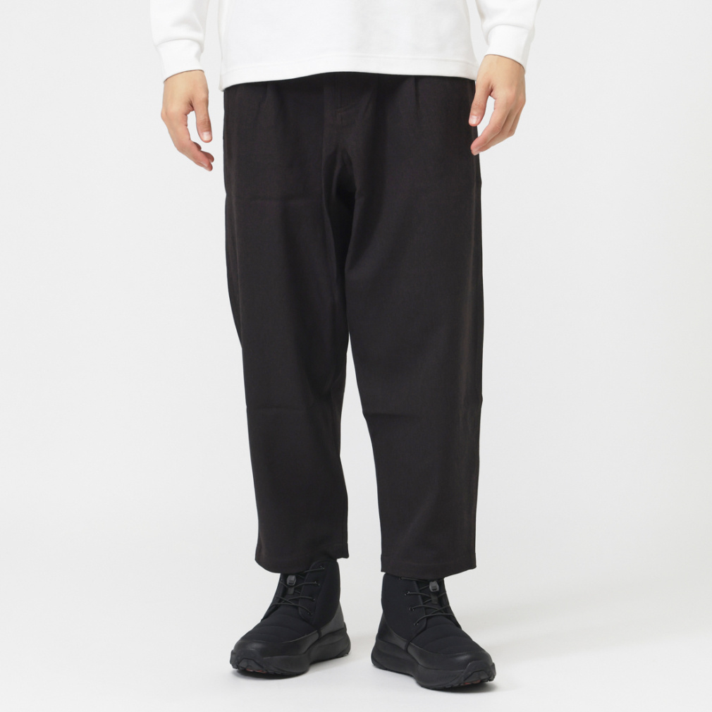 グラミチ メンズ アウトドアカジュアル ロングパンツ WOOL LIKE WIDE