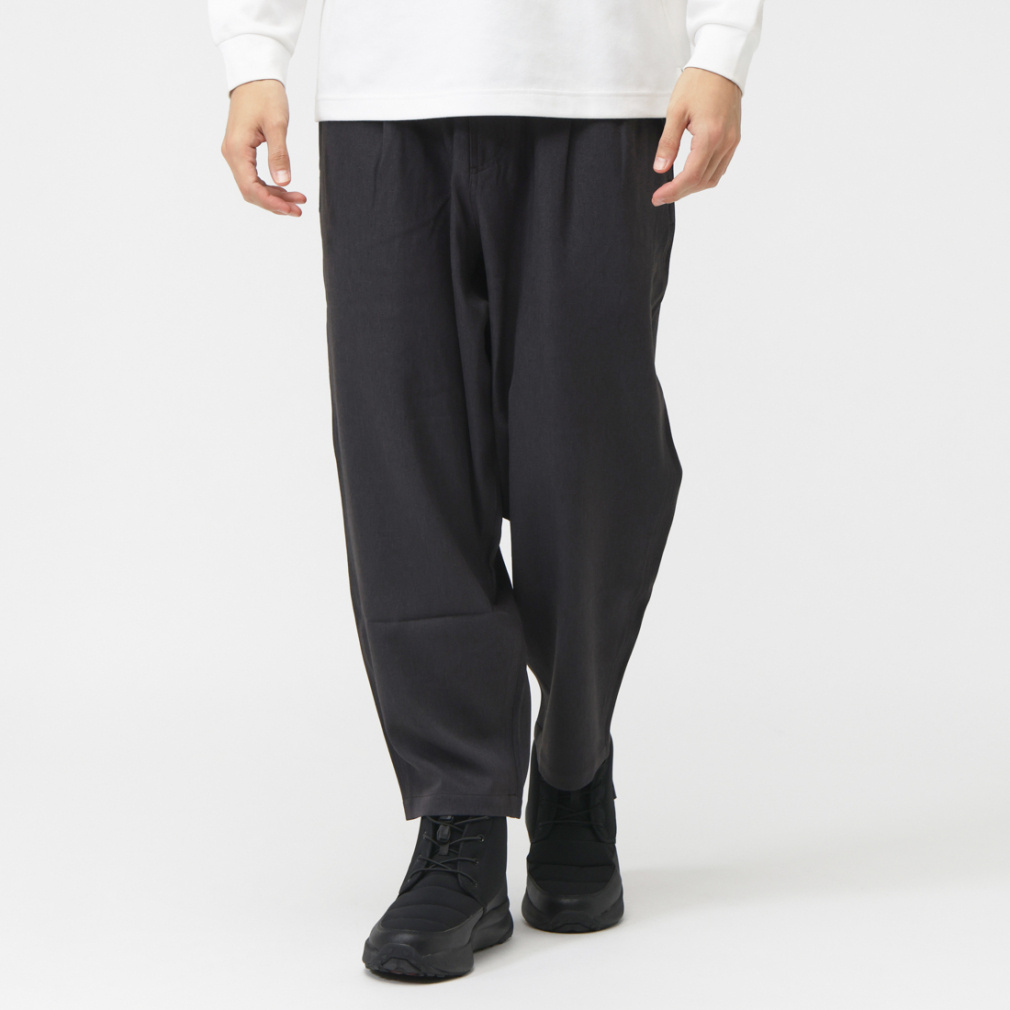 グラミチ メンズ アウトドアカジュアル ロングパンツ WOOL LIKE WIDE