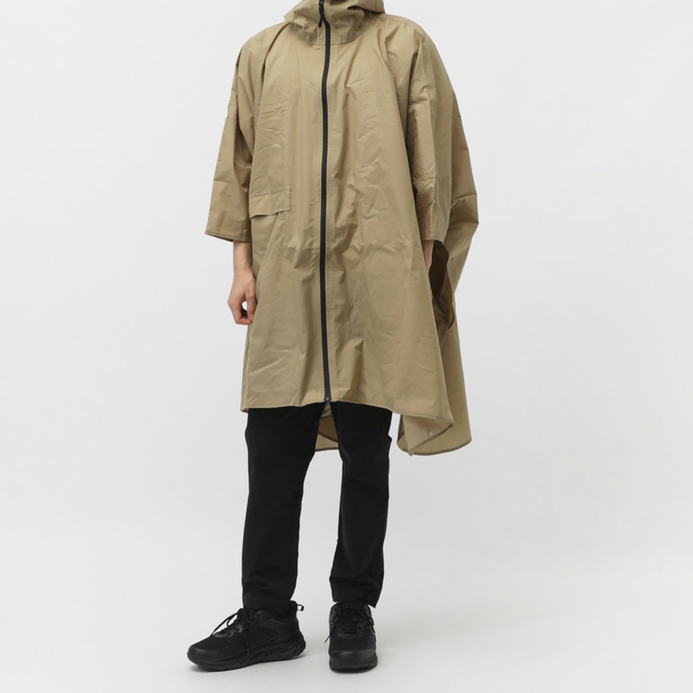 KiU RAIN PONCHO 2nd(ベージュ-F)