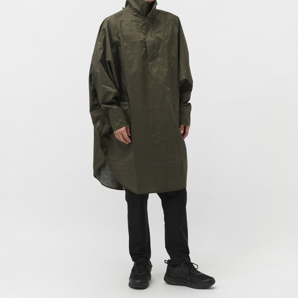 キウ アウトドア レインウェア KiU VISIBLE BICYCLE RAIN PONCHO K407