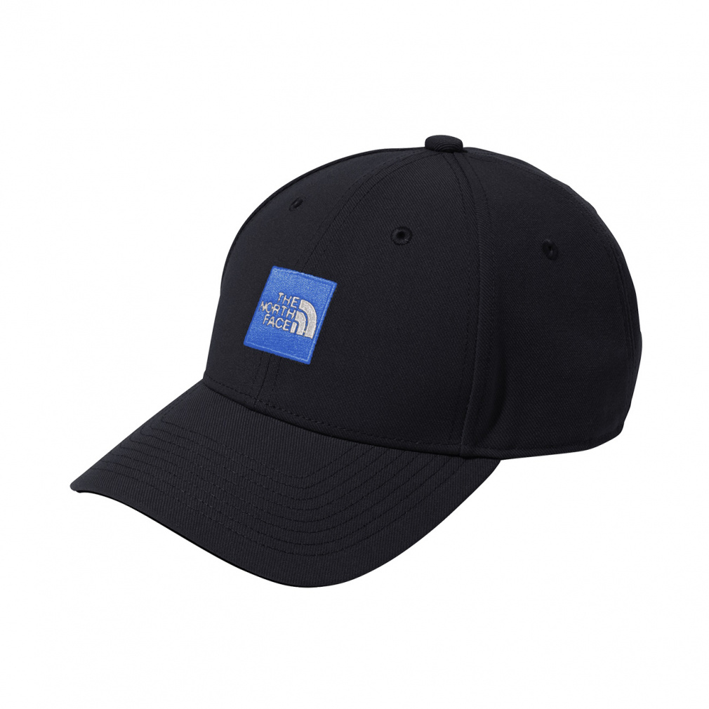 Square Logo Cap スクエアロゴキャップ(ブラック×ブルー-FREE　小物)