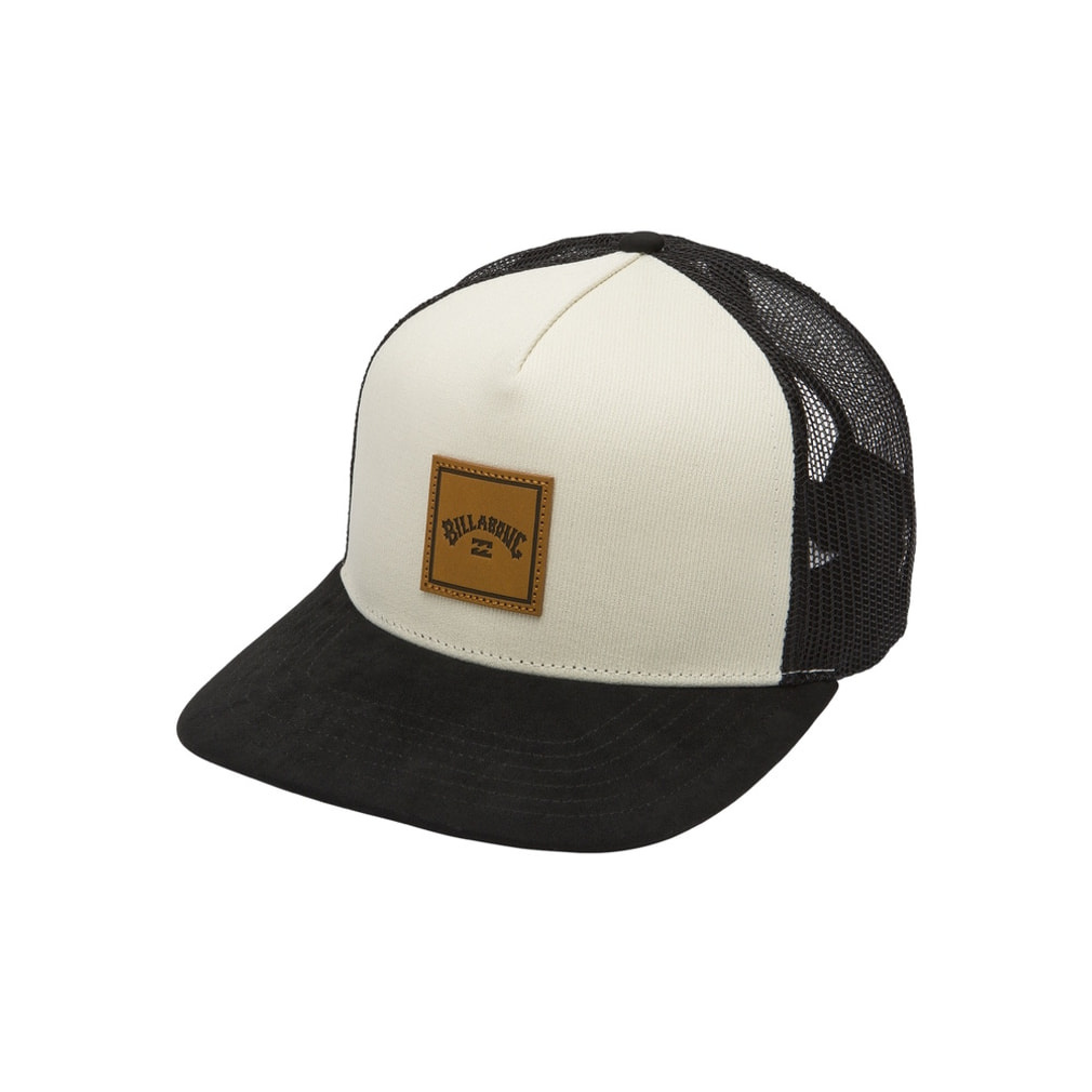 STACKED TRUCKER(ブラック×ホワイト-FREE)