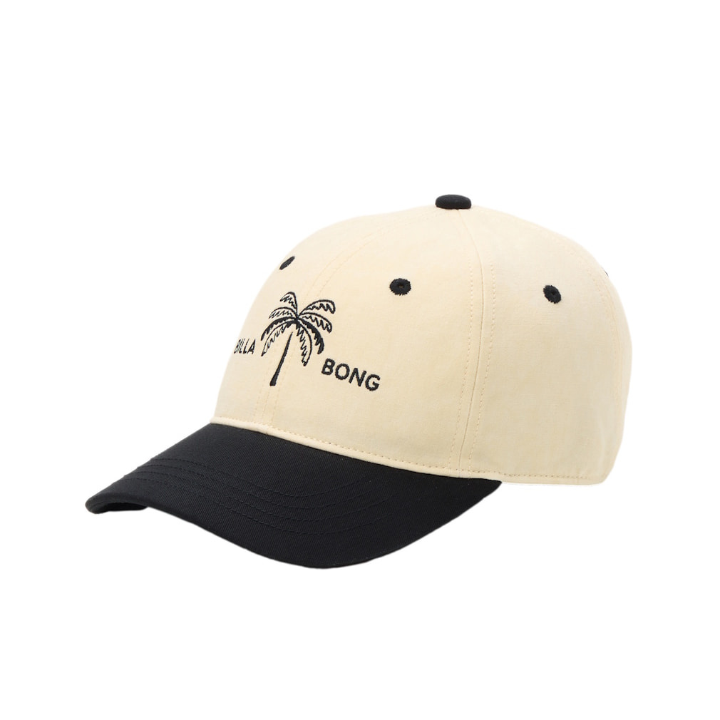 TWOTONE CAP(アイボリー×ブラック-FREE)