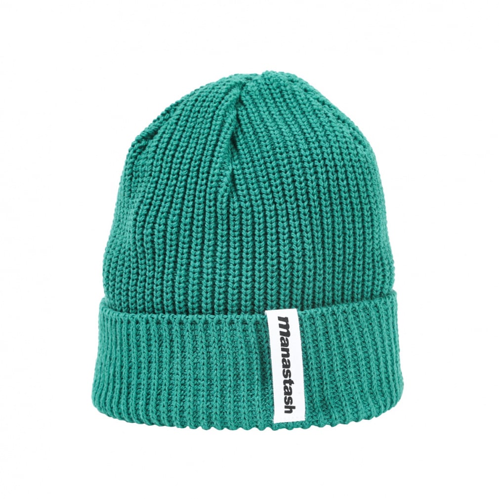 COTTON BEANIE II(グリーン-FREE)