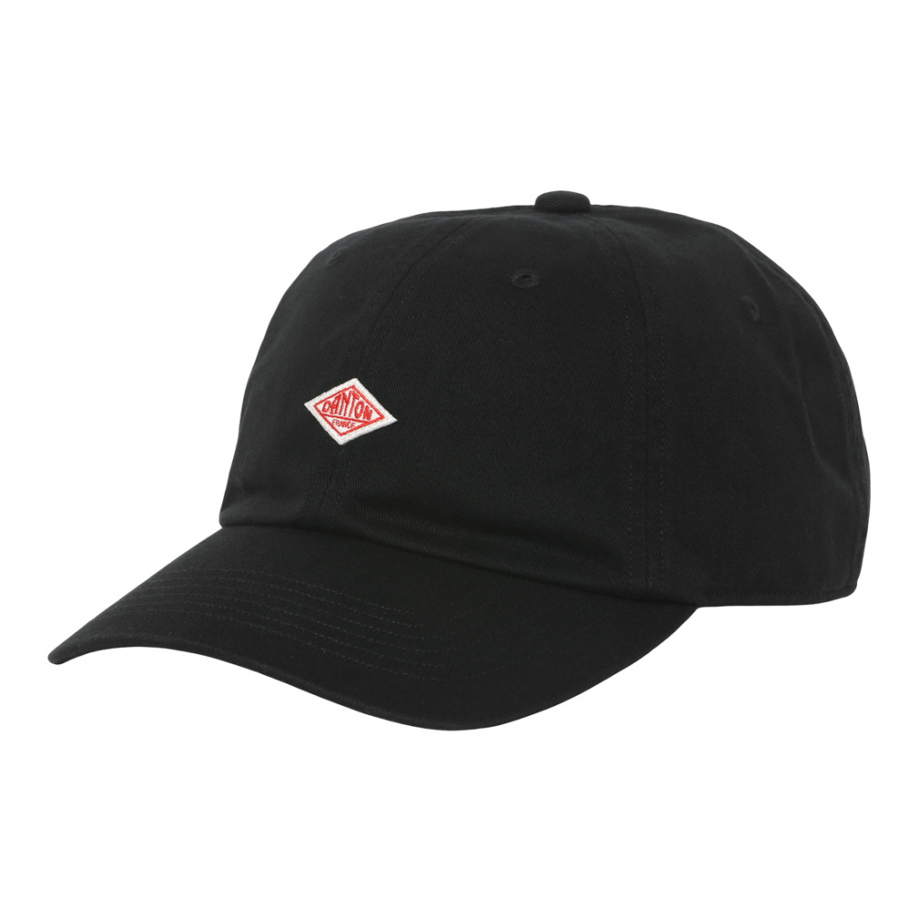 CHINO CLOTH 6PANEL CAP(ブラック-FREE)