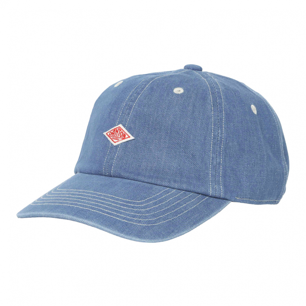 DENIM 6PANEL CAP(ペールブルー-FREE 小物)