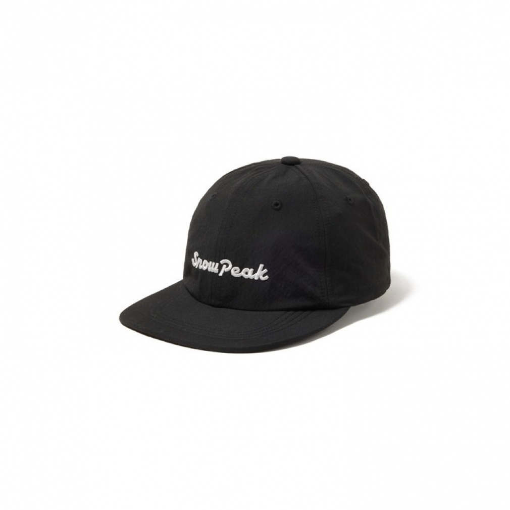 Snow Peak Typography Cap(ブラック-FREE)