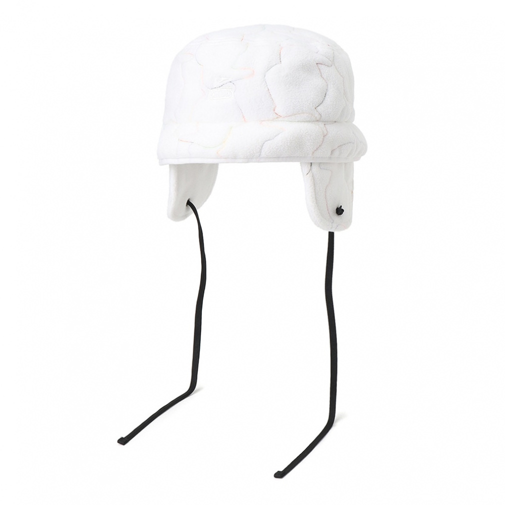 �`�����X �g���b�L���O �X�q Booby Stitch Fleece Hat �u�[�r�[�X�e�b�`�t���[�X�n�b�g CH05-1382 W102 : �z���C�g CHUMS