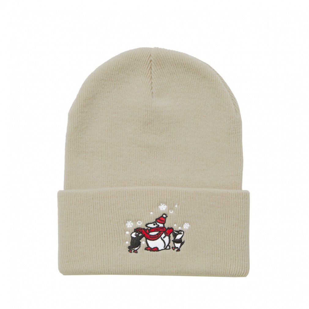 【アルペン限定モデル】 Boobys SOTO YUKIDARUMA Knit Cap(サンド-FREE)