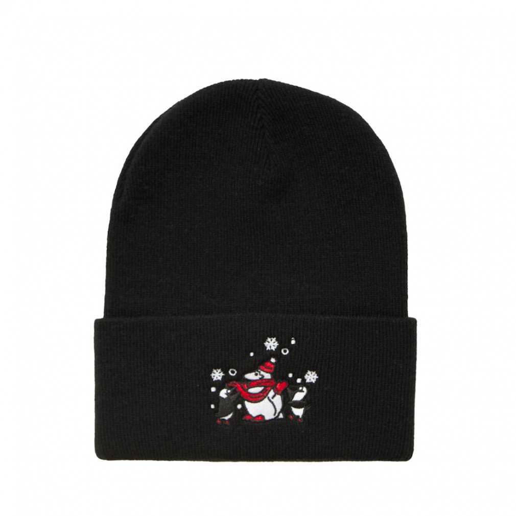 【アルペン限定モデル】 Boobys SOTO YUKIDARUMA Knit Cap(ブラック-FREE)