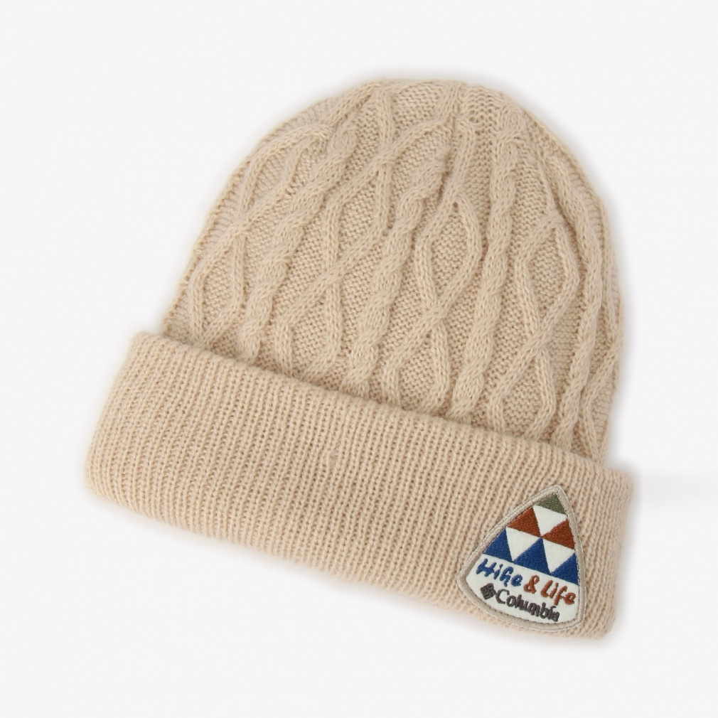 エンジョイマウンテンライフニットキャップ(サンド-FREE)