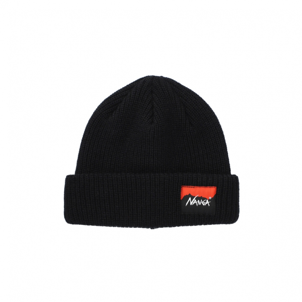 BOX LOGO BULKY BEANIE(ブラック-FREE)