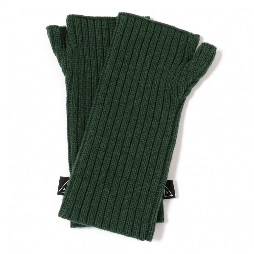 ニットグローブ(グリーン-S-M)