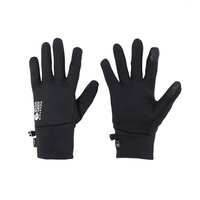 Mountain Hardwear ブラック グローブ M マウンテンハードウェア トレッキング グローブ パワーストレッチ