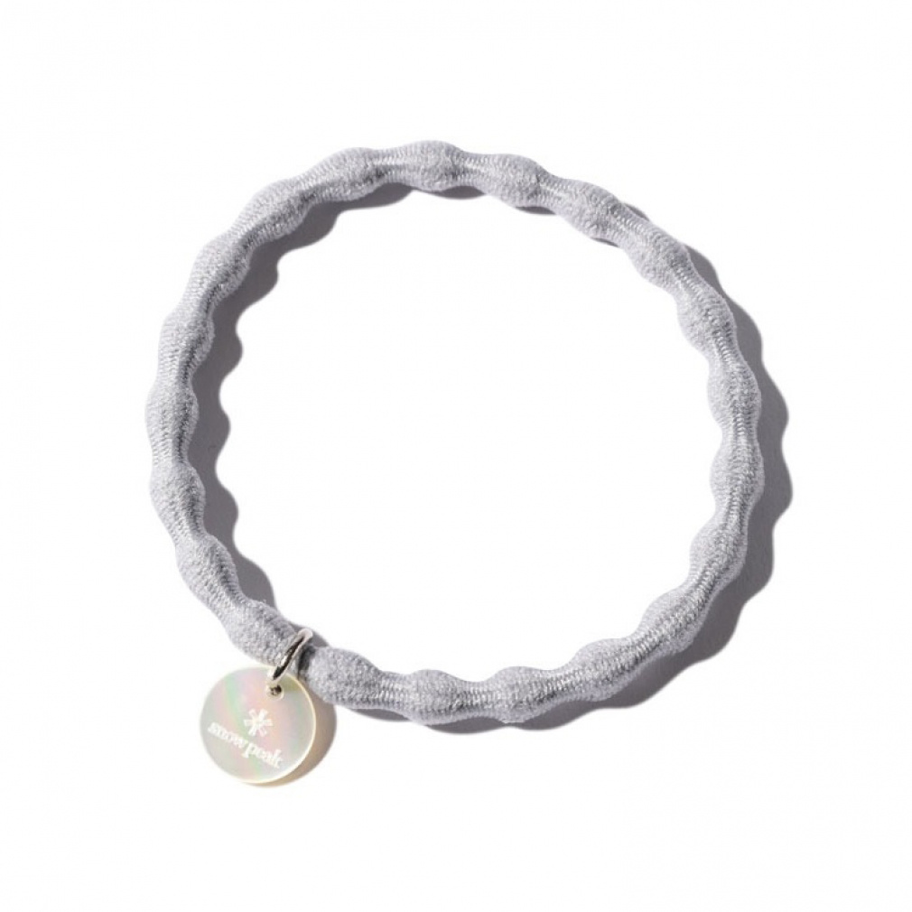 Logo-Charm Hair Tie(ライトグレー-FREE)