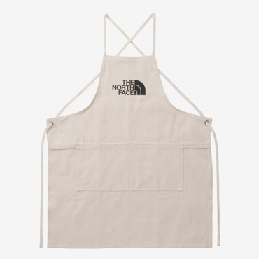 TNF Logo Apron TNFロゴエプロン(アイボリー×ブラック-FREE)