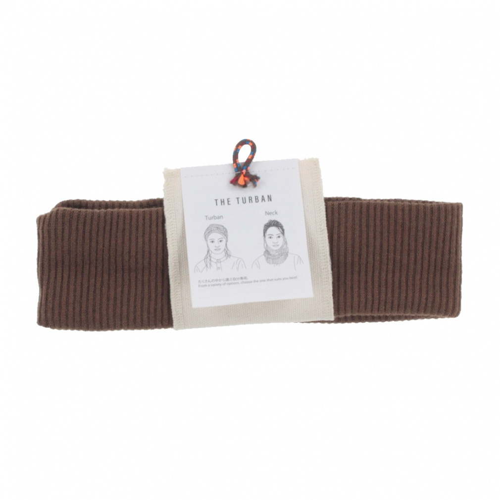 ターバン(ブラウン-FREE)