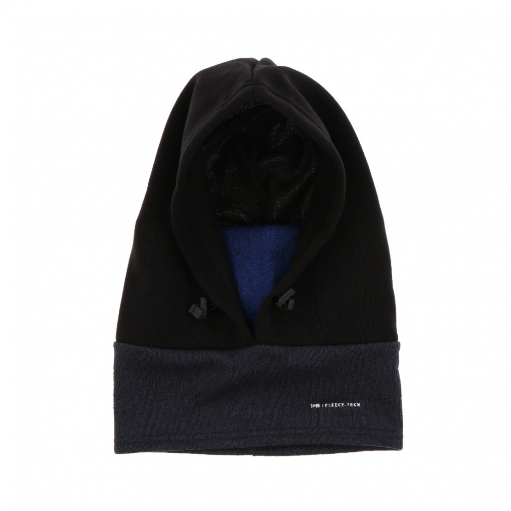 ザ フードウォーマーミックスカラー THE HOOD WARMER MIX COLOR(ブラック×ダークグレー-FREE)