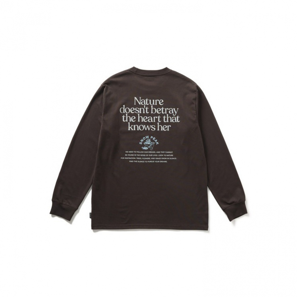 Living With Nature L/S T-Shirt