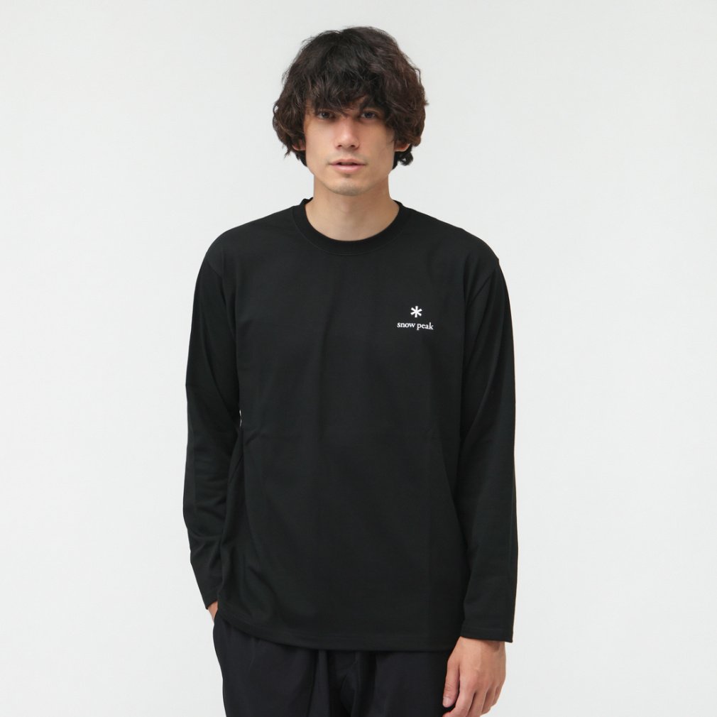 New Standard Logo L/S T-Shirt(ブラック-S)