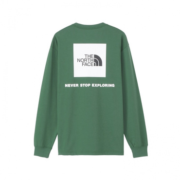 L/S Back Square Logo Tee ロングスリーブバックスクエアロゴティー