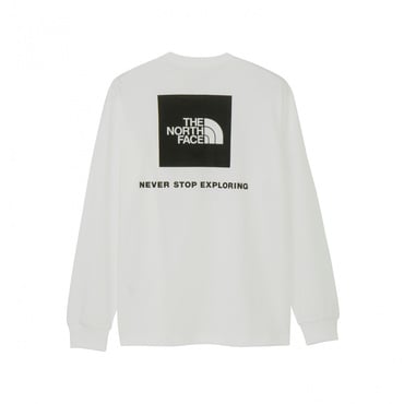 L/S Back Square Logo Tee ロングスリーブバックスクエアロゴティー