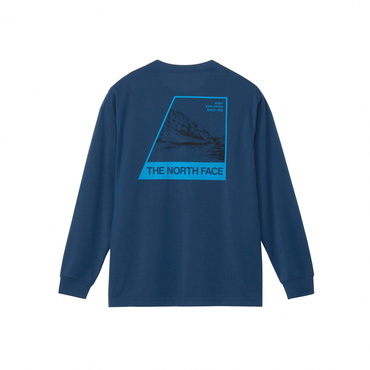 L/S TNF Bug Free Tee ロングスリーブTNFバグフリーティー(ダークブルー-M　メンズ)