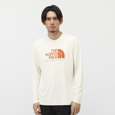 L/S Water Smooth Tee ロングスリーブウォータースムースティー(オフホワイト-S　メンズ)