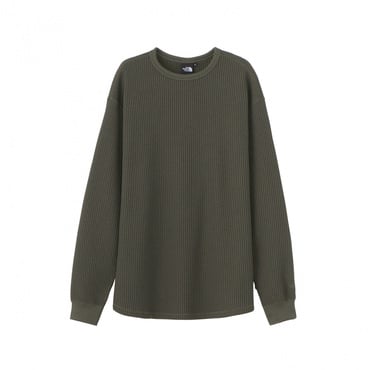 L/S Warm Waffle Crew ロングスリーブウォームワッフルクルー(グレッシュグリン-XL)
