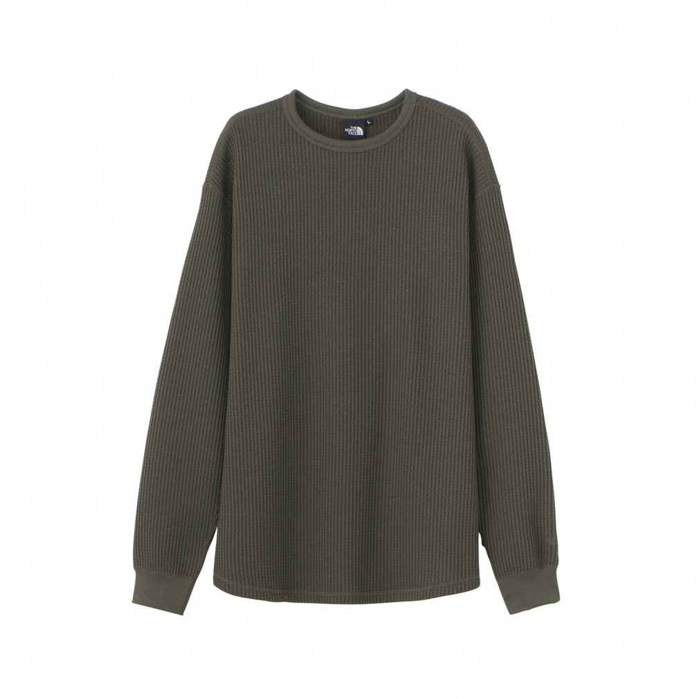 UEm[XEtFCX Y AEghA TVc L/S Warm Waffle Crew OX[uEH[btN[ NT62436 THE NORTH FACE