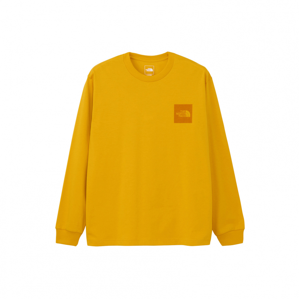 ゴールドロゴ ロングスリーブ Tシャツ(Gold Logo L/S Tee) L/S Square Logo Tee ロングスリーブスクエアロゴティー｜Alpen