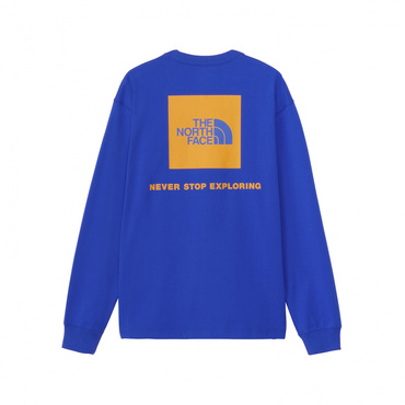 L/S Back Square Logo Tee ロングスリーブバックスクエアロゴティー