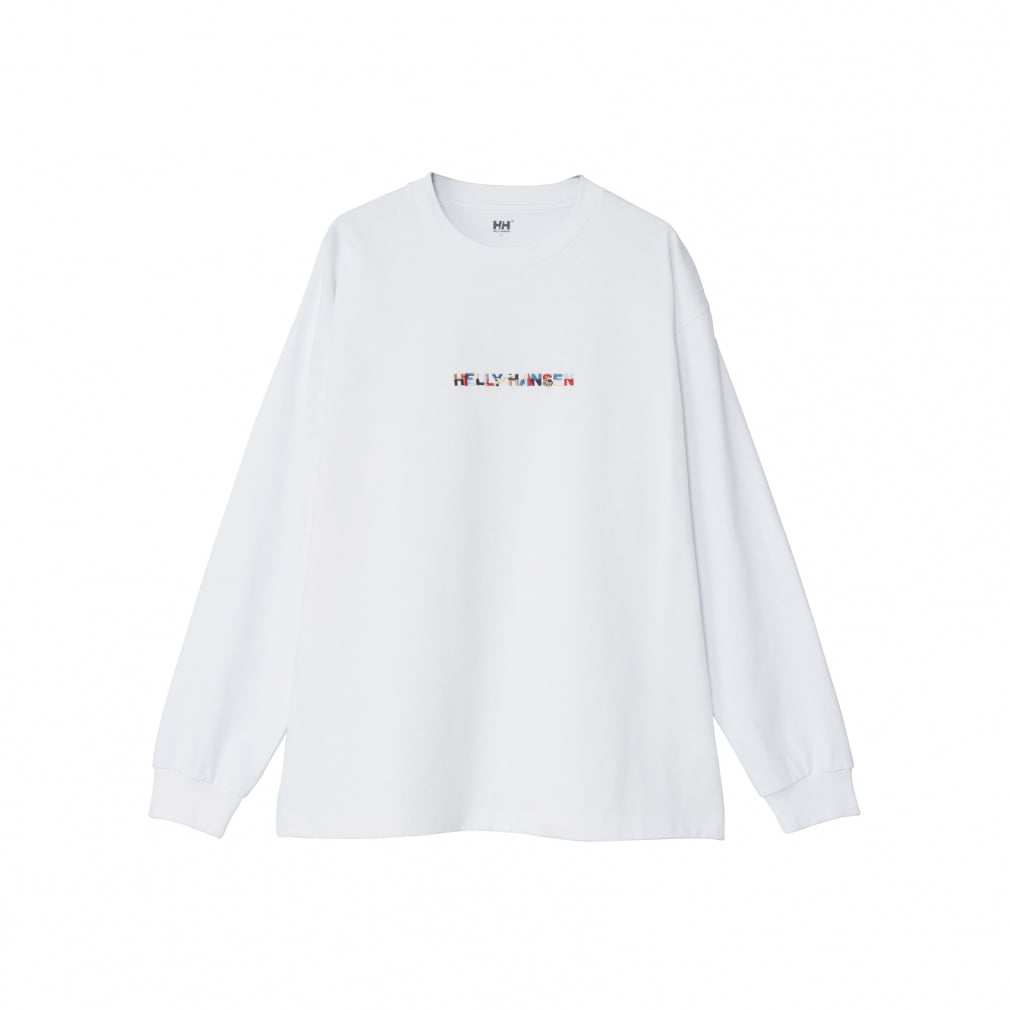 L/S Embroidery Logo Tee ロングスリーブエンブロイダリーロゴティー(クリアー-S)