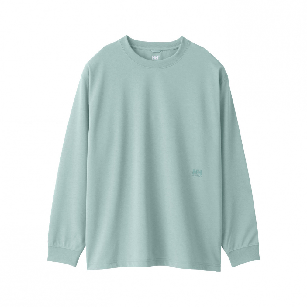 L/S One Point Tee L/S ONE POINT TEE(サックスブルー-M)