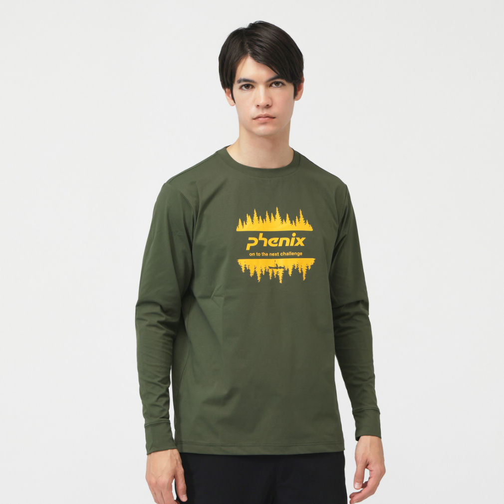 フェニックス メンズ トレッキング 長袖Tシャツ LONG SLEEVE T-SHIRT