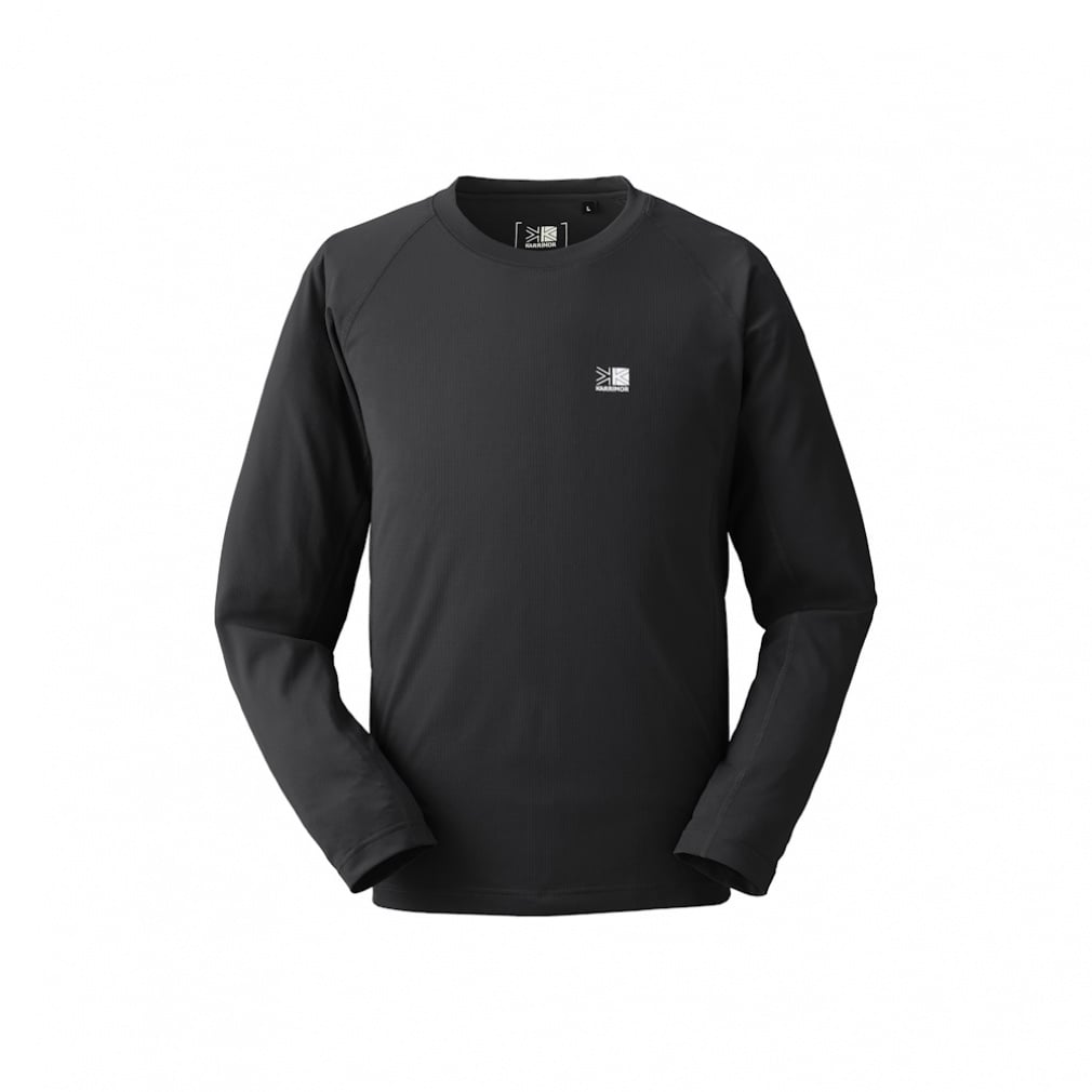 fast-dry L/S T ファスト ドライ L/S T(ブラック-S)